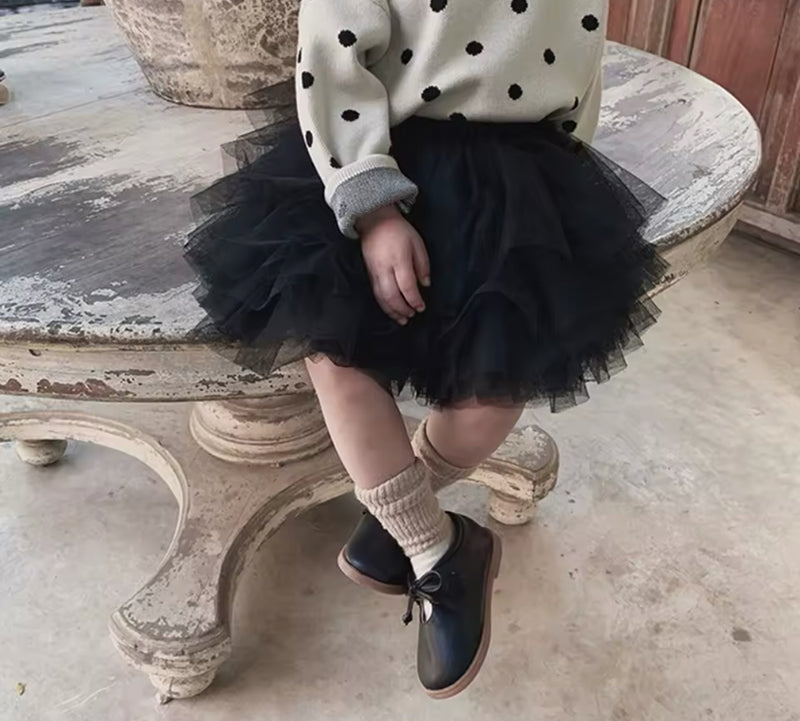 Full and Fluffy Tutu Skirt (black)