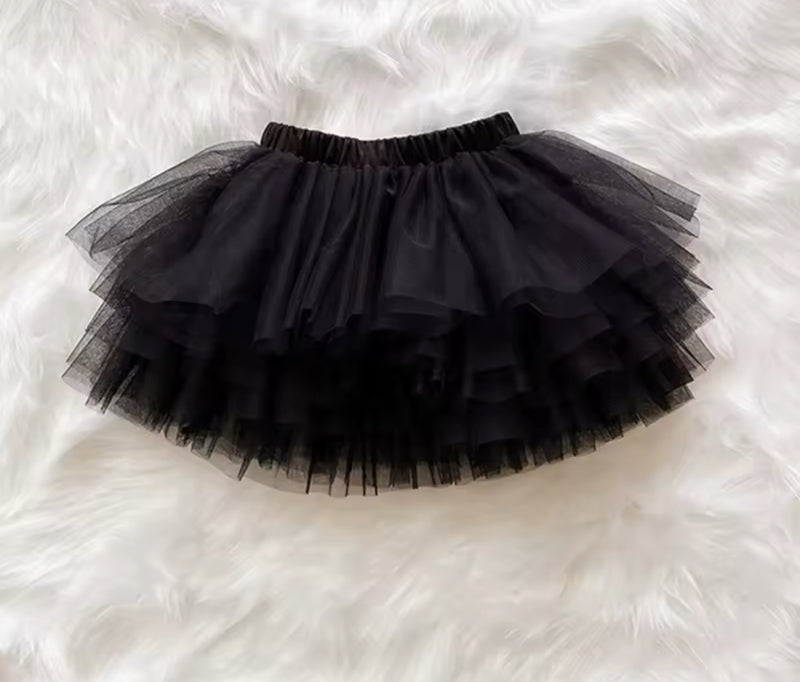 Full and Fluffy Tutu Skirt (black)