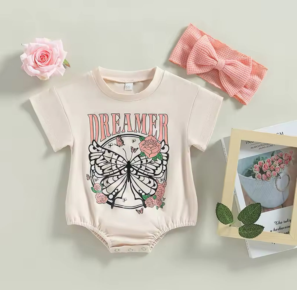 You May Say I’m a Dreamer Romper Set