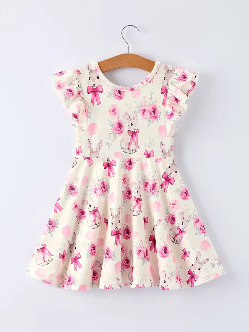 Bunny, Blooms, & Bows Dress