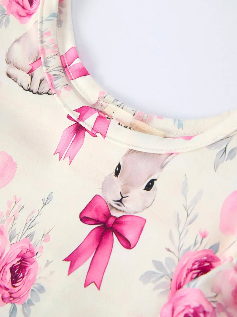 Bunny, Blooms, & Bows Dress