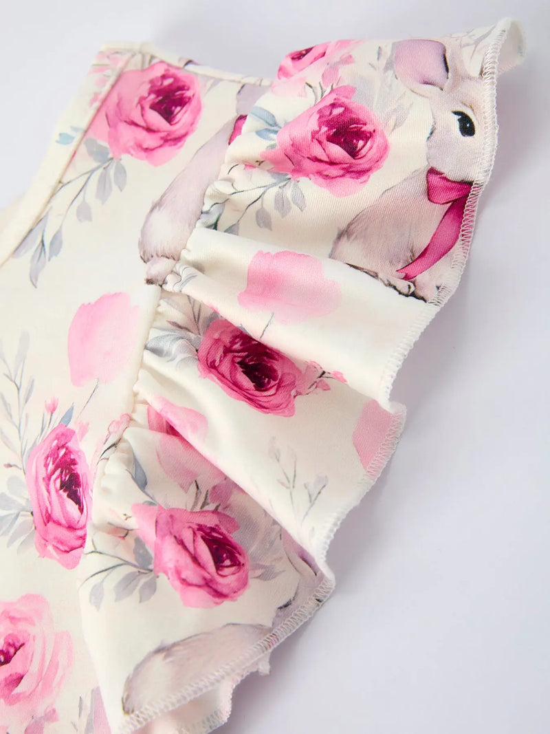 Bunny, Blooms, & Bows Dress