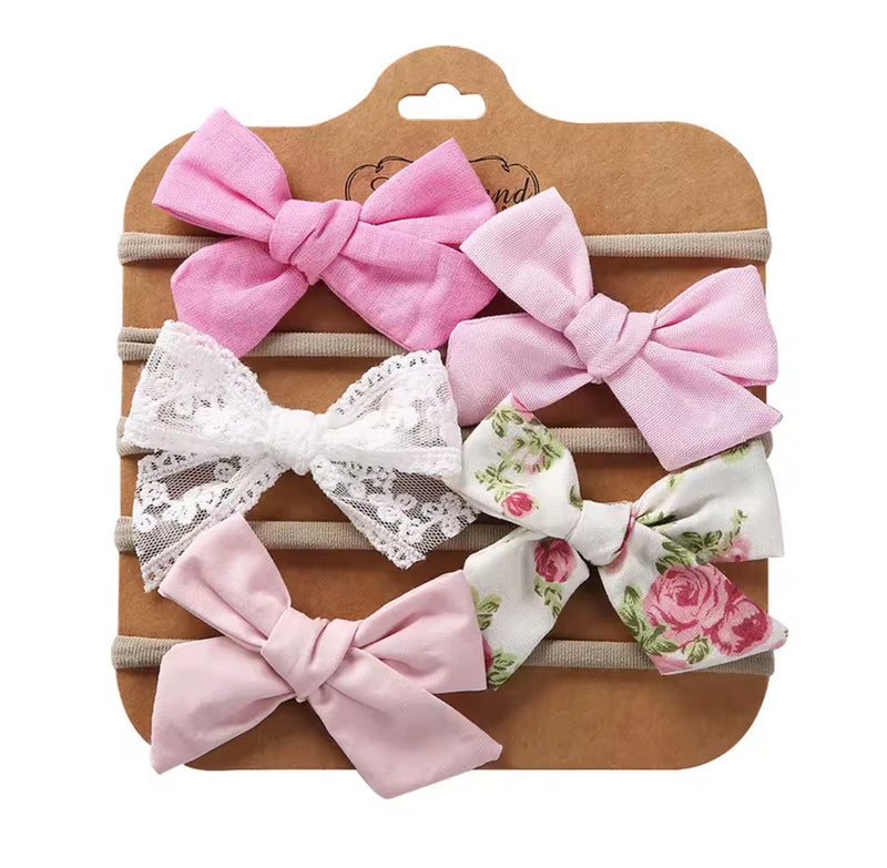 Garden & Harvest Party Bow Sets