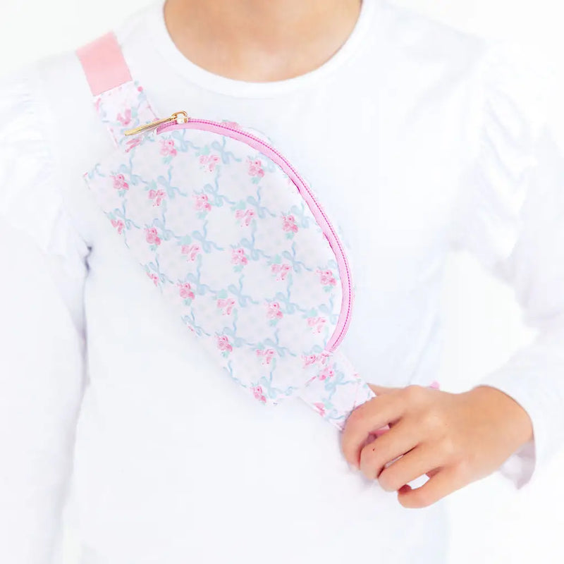 The LRW Accessory Edit (Bluebell Bow Belt Bag)