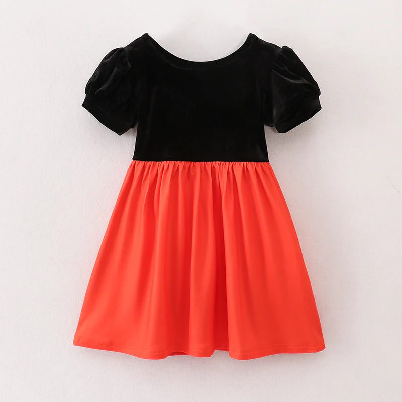 Pumpkin Peek-a-boo Dress