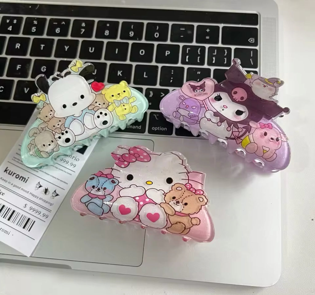 Sweet Sanrio Claw Clip