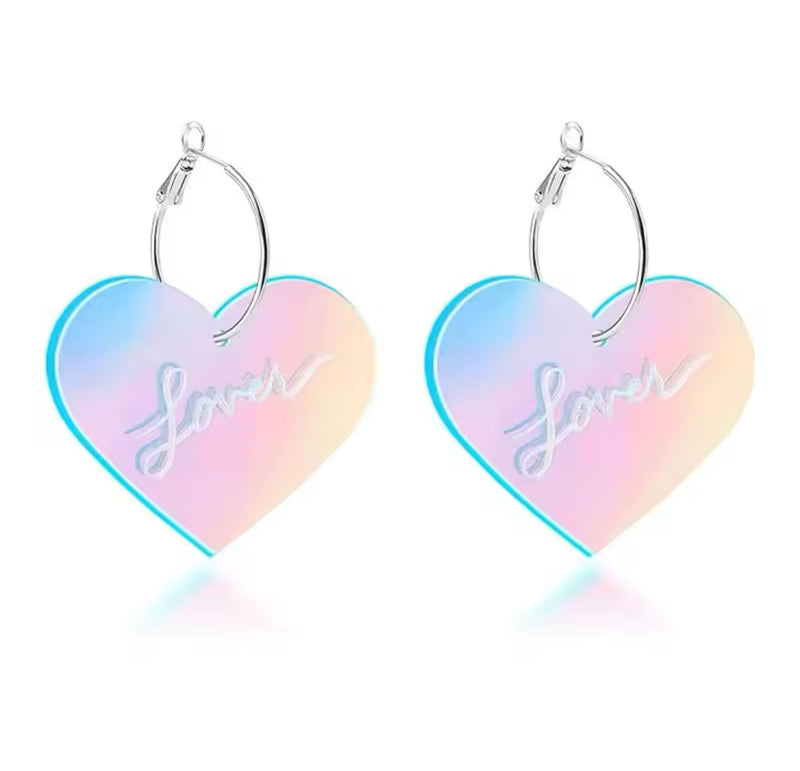 Reputation Resin Earrings