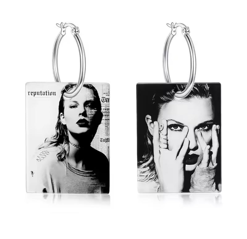 Reputation Resin Earrings