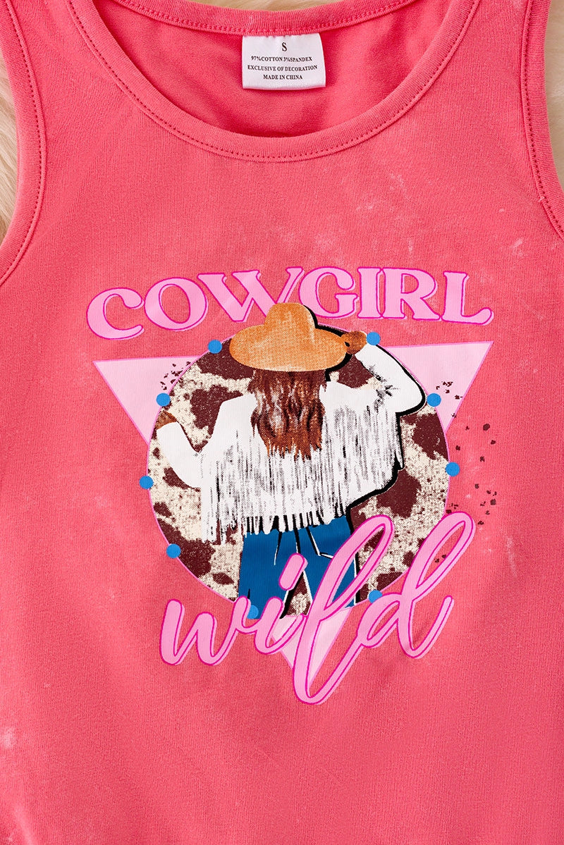 Cowgirl Wild Fringe Tunic Top