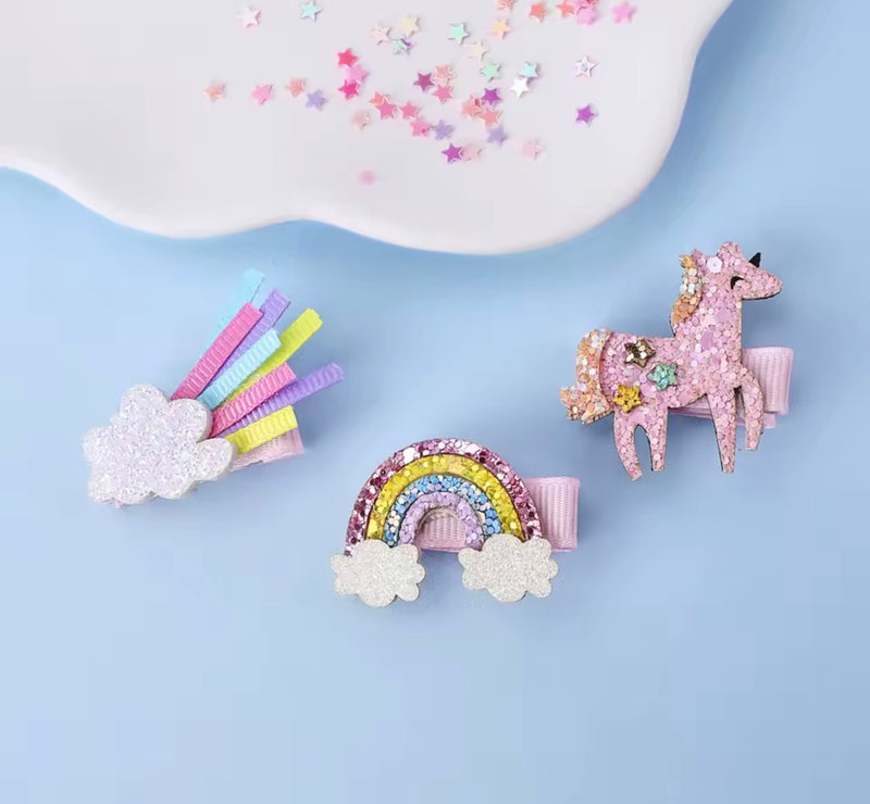 LRW Autumn & BTS Accessory Edit (unicorn magic clip trio)