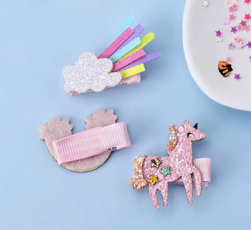 LRW Autumn & BTS Accessory Edit (unicorn magic clip trio)