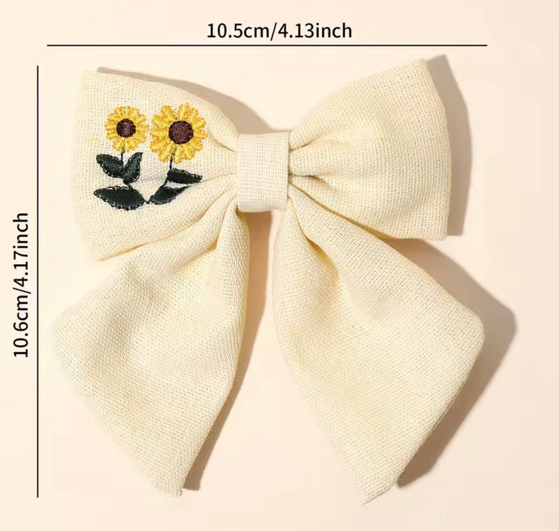 LRW Autumn & BTS Accessory Edit (a sunflower bow)