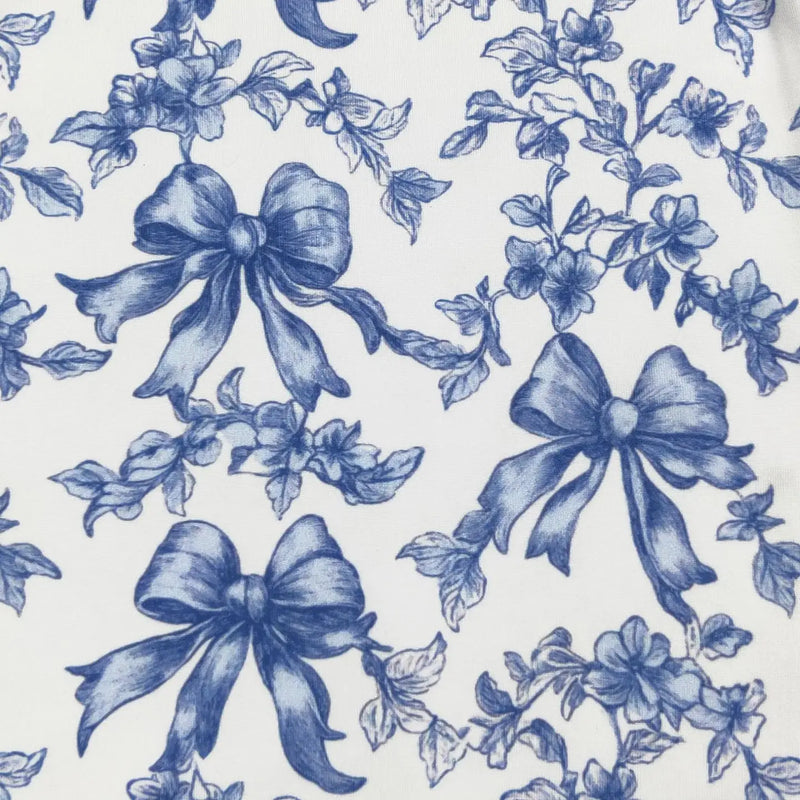 Blue Belle & the Bow Athleisure Set