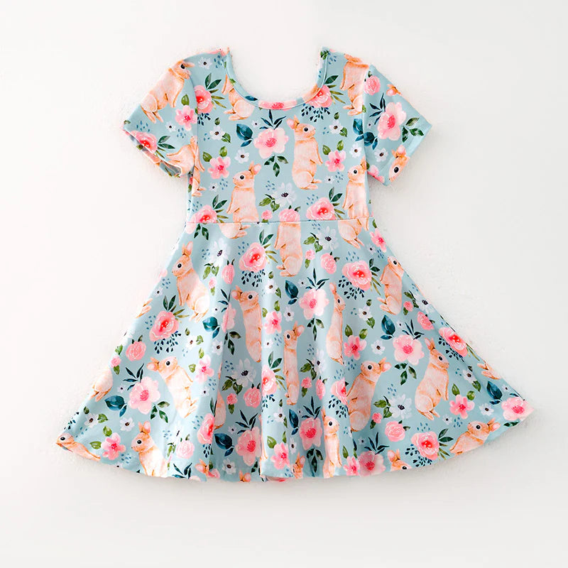 Some Bunny Loves Me Twirl Dress