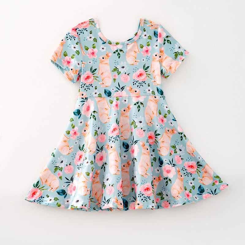 Some Bunny Loves Me Twirl Dress