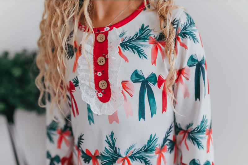 Christmas in July Presale Loungewear Release (holiday bows & holly)