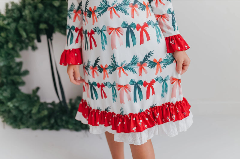 Christmas in July Presale Loungewear Release (holiday bows & holly)