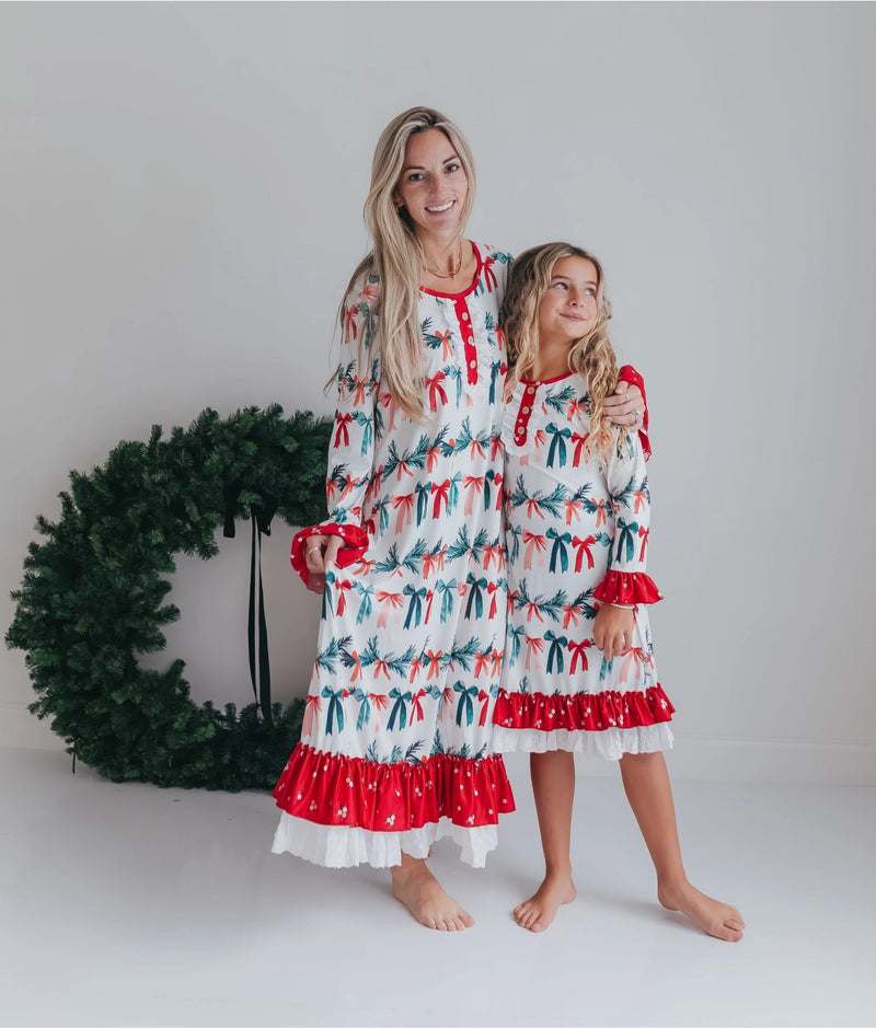 Christmas in July Presale Loungewear Release (holiday bows & holly)