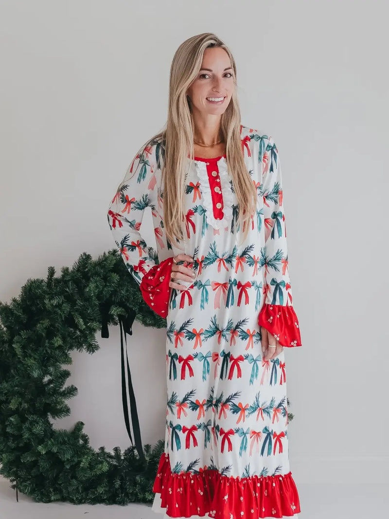 Christmas in July Presale Loungewear Release (holiday bows & holly)
