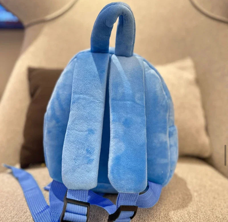 This episode of Bluey is called…Squishy Backpack