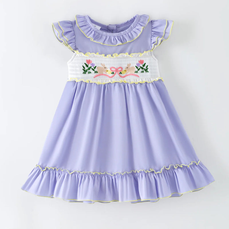 Hop to it! Smocked Bubble Romper