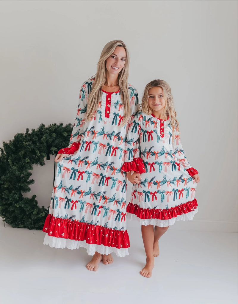 Christmas in July Presale Loungewear Release (holiday bows & holly)