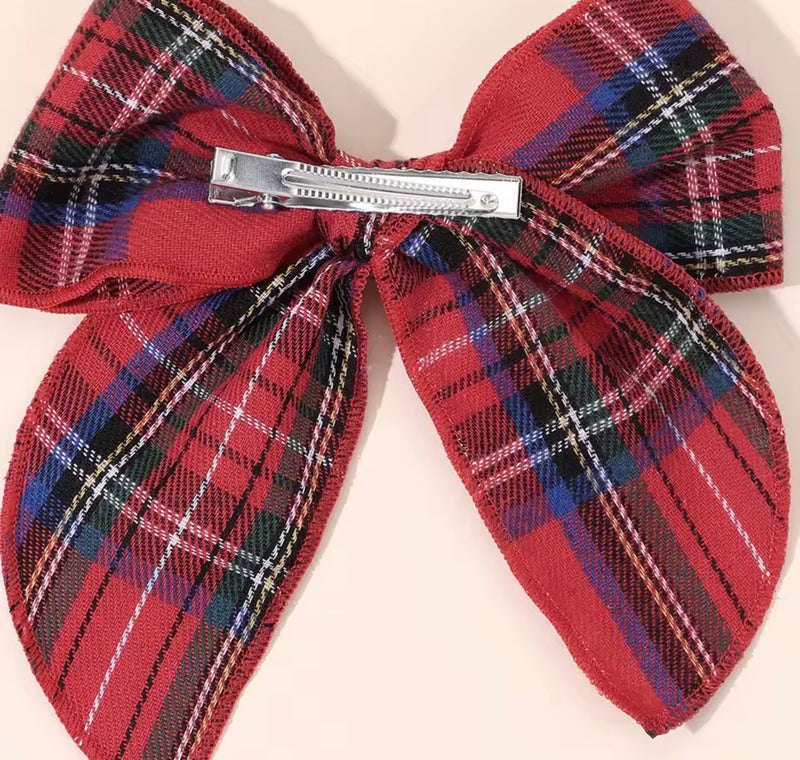 LRW Autumn & Holiday Accessory Edit (tartan bow- single)