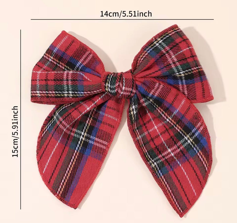 LRW Autumn & Holiday Accessory Edit (tartan bow- single)
