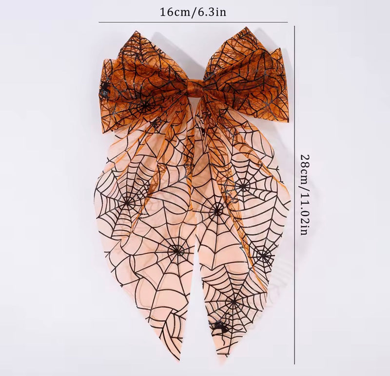 LRW Autumn & Holiday Accessory Edit (Spiderweb & Skeleton Mesh Bows)