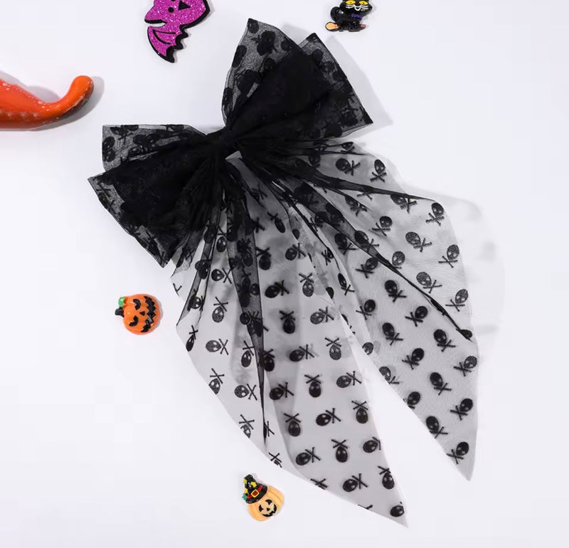 LRW Autumn & Holiday Accessory Edit (Spiderweb & Skeleton Mesh Bows)