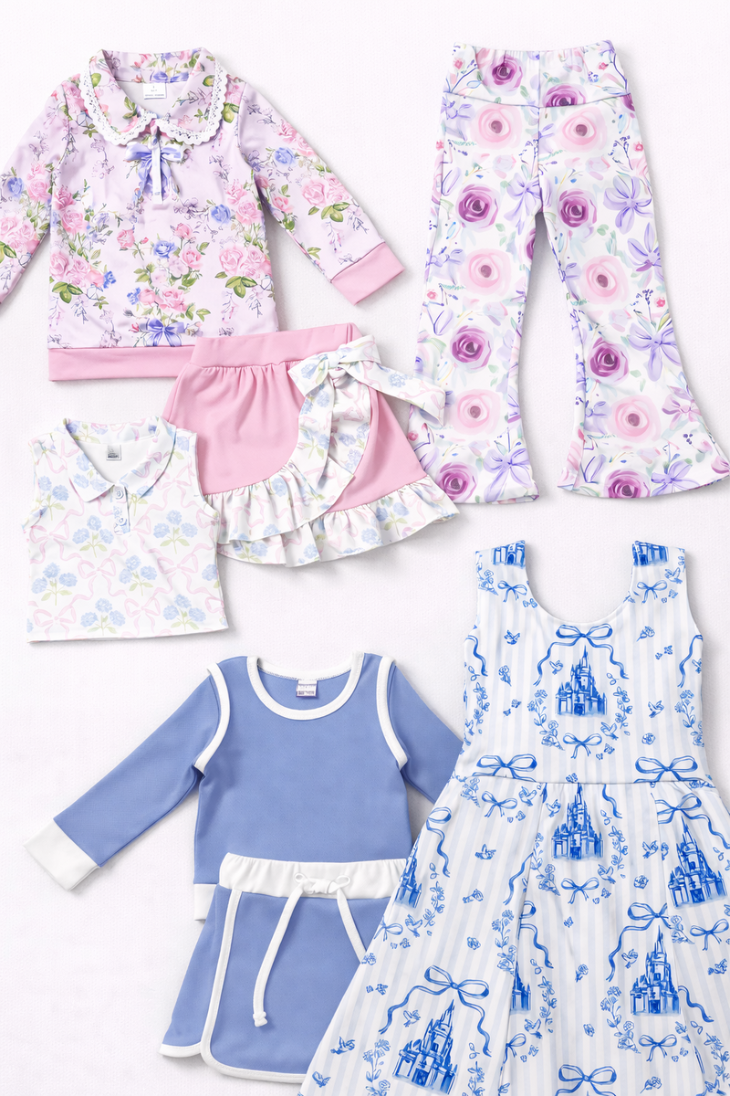 Blushing Blooms Zip Up Set