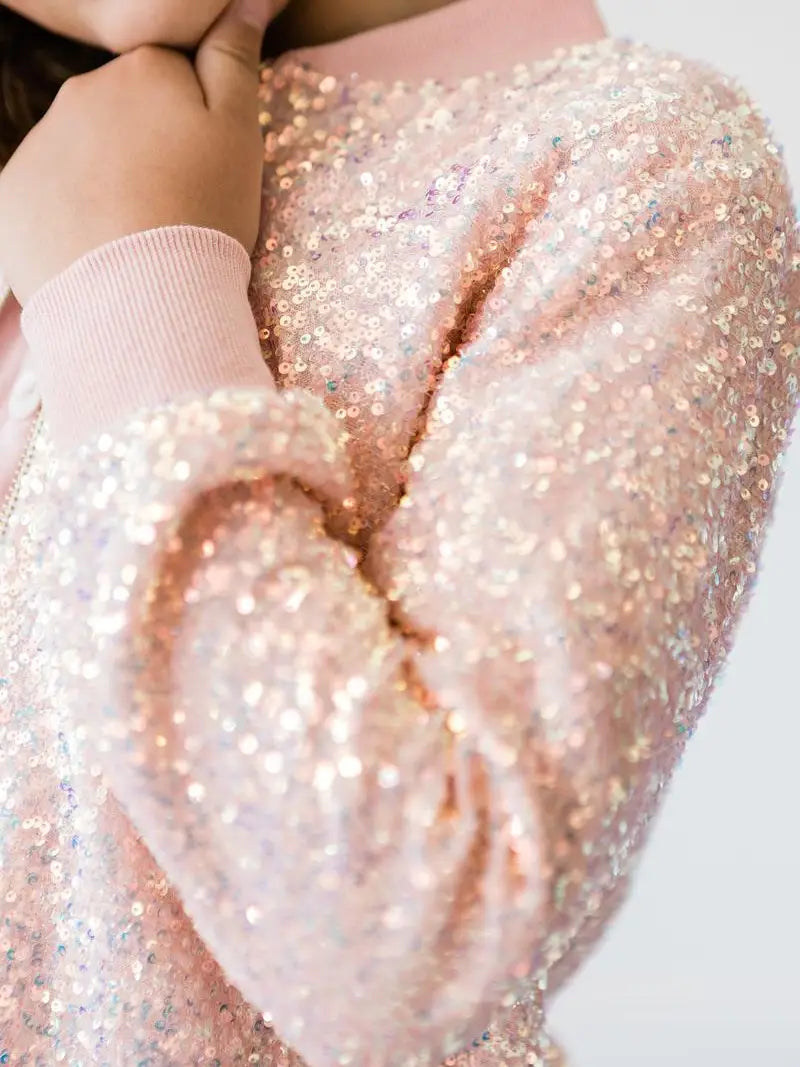 Twinkle & Zip Jacket (peach)