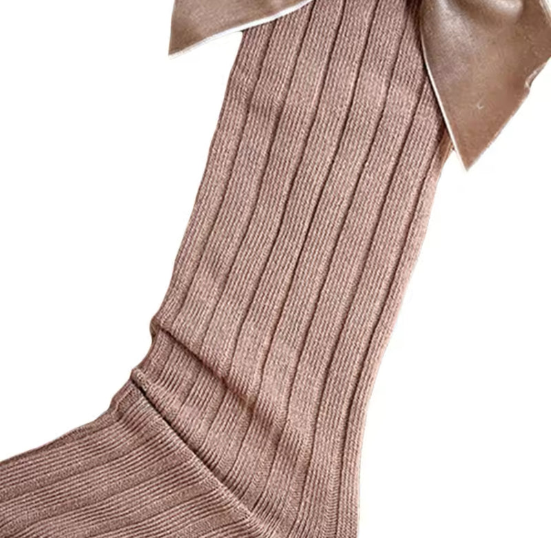 Mocha Latte Knee Socks