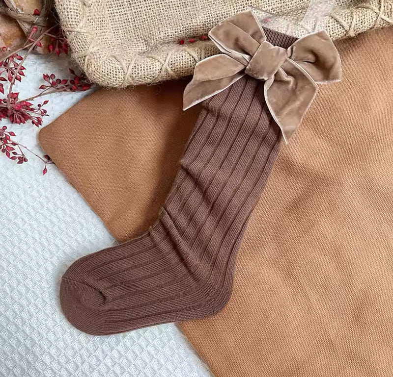 Mocha Latte Knee Socks