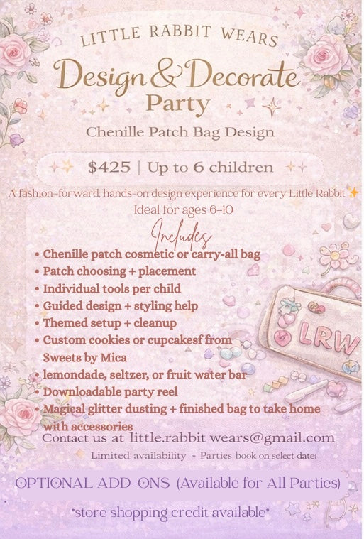 Design & Decorate Party