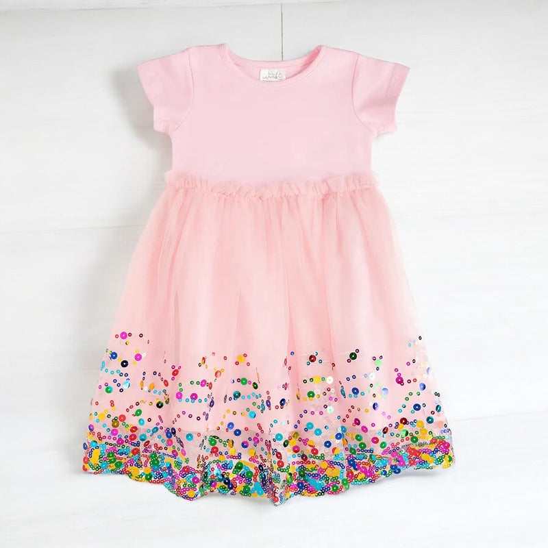 Let’s Celebrate Party Dress (pink)