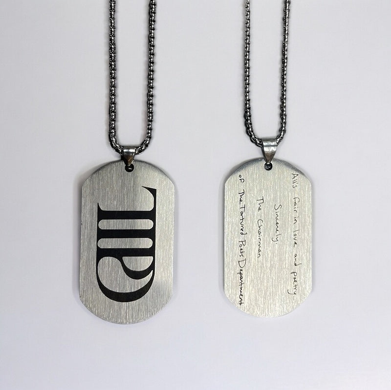 TTPD Dog Tag Necklace