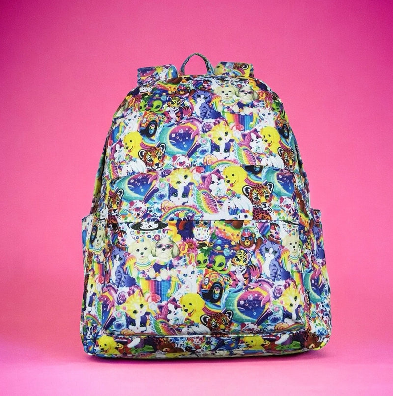A Lisa Frank Backpack