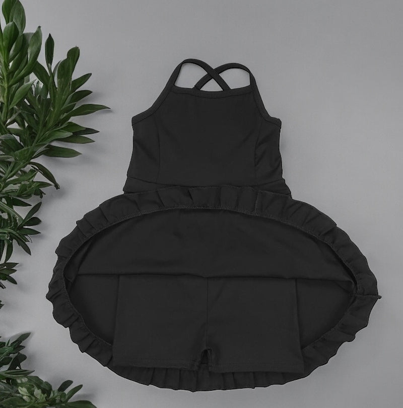 Lulurabbit Active Wear Dress (black)