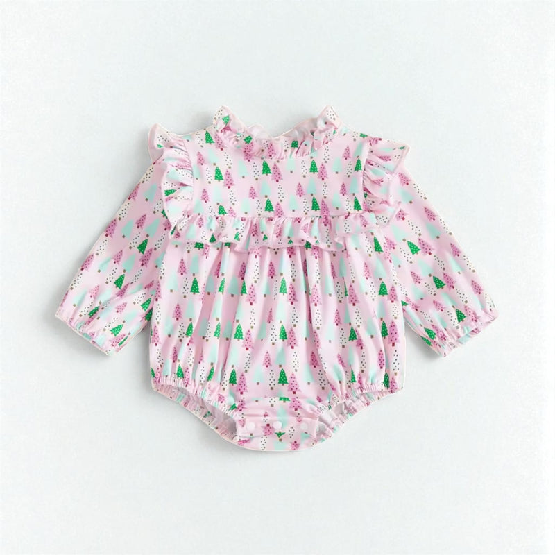 Snow Falling on Cotton Candy Skies Romper