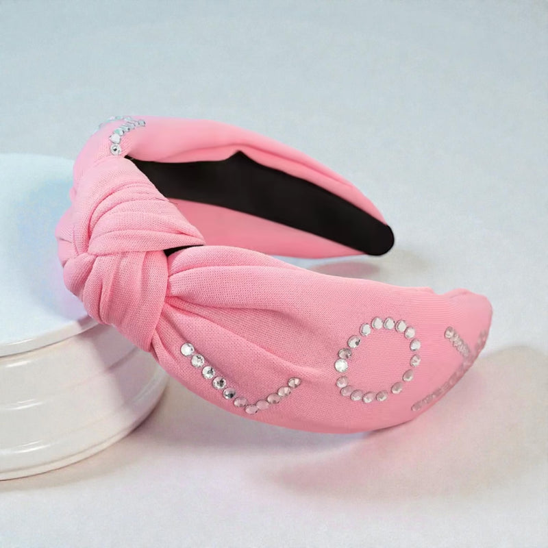 The LRW Hair Accessory Edit (red LOVE top knot headband)