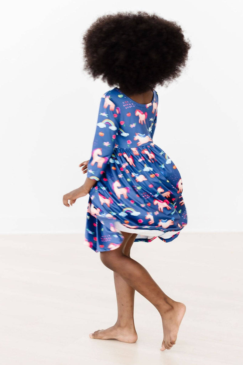 Believe Pocket Twirl Dress