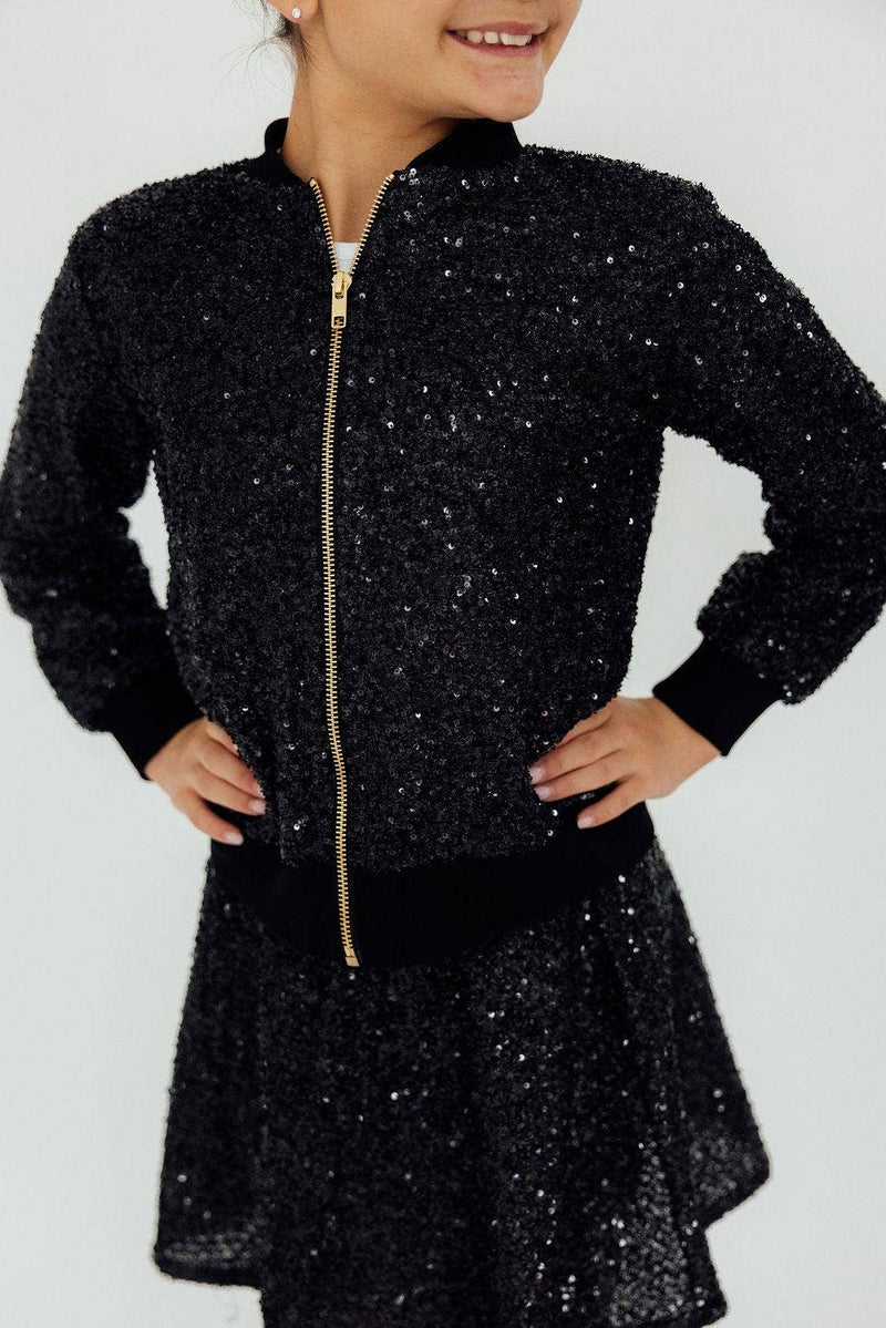 Twinkle & Zip Jacket (black)