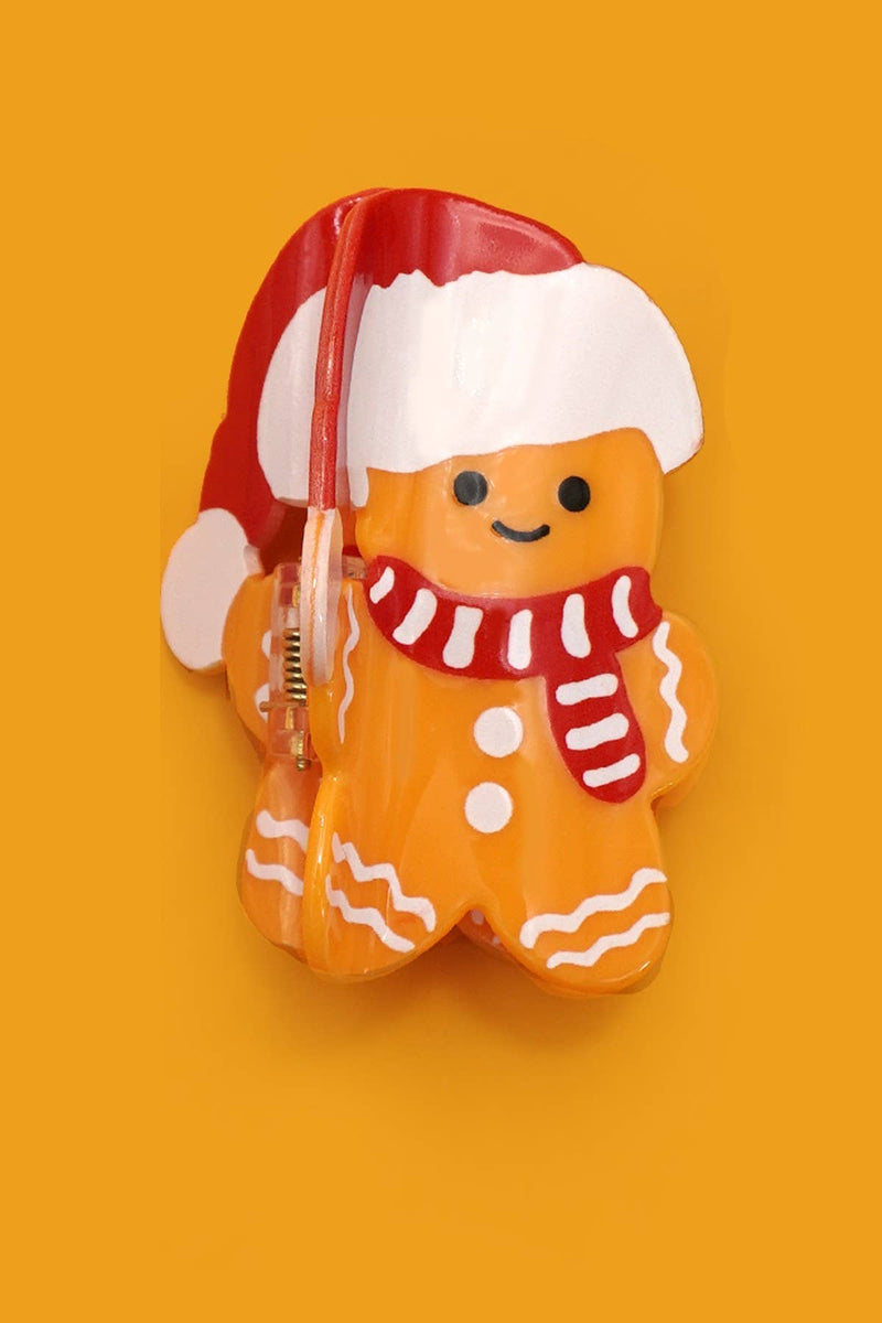 LRW Holiday Claw Clips (Pink Christmas Tree)