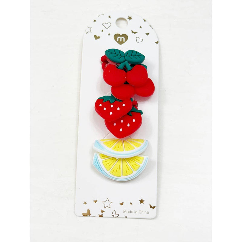Fresh Fruit Hair Tie Set