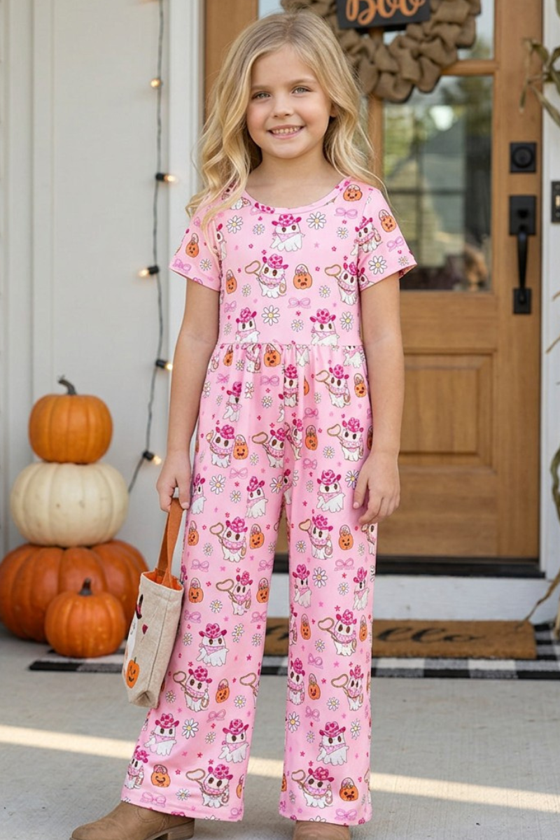 Howdy Boo Pocket Romper