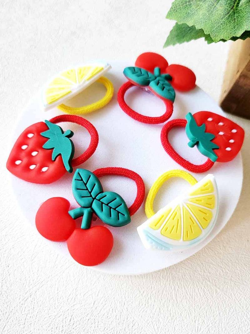 Fresh Fruit Hair Tie Set