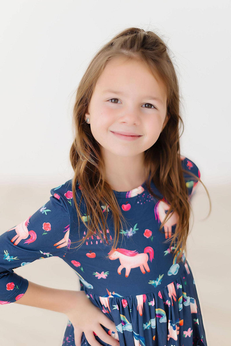 Believe Pocket Twirl Dress