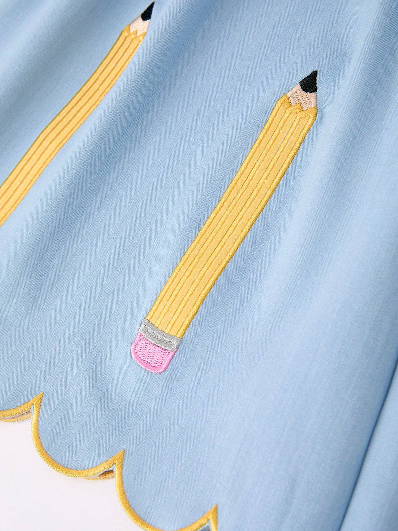 Pencils Out First Day Dress