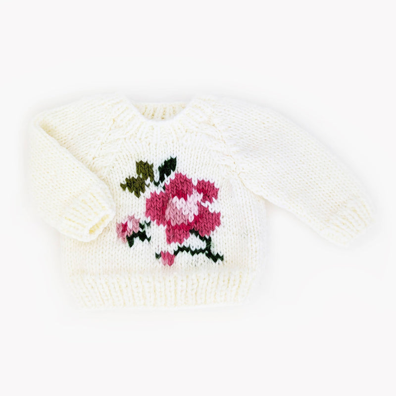 Winter Roses Crewneck Sweater